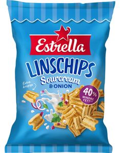 Estrella Linschips Sourcream & Onion 90 gram