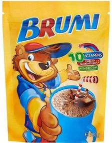 Brumi Instant Cocoa with Vitamins - Sjokoladepulver til Drikke 150 gram
