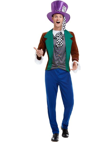 Mad Hatter Inspirert Kostyme til Mann