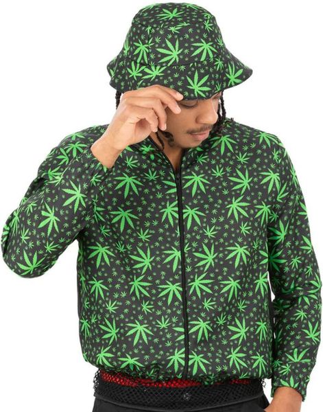 High on Life - 90-Talls Unisex Kostyme med Hatt