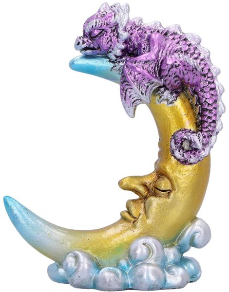 Mini Drage og Måne Figur 9 cm