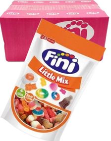 1790726400_116 stk Fini Sour Little Mix - Blanding med Sure Vingummibiter - Hel Eske 2,64 kg