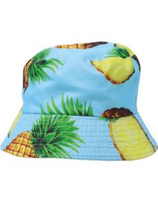 Bøttehatt med Ananas Motiv