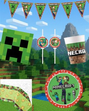 Minecraft Festpakke 8 Personer