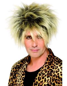 80's Punk Parykk - Blond