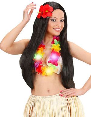 Hawaiikrans med LED Lys