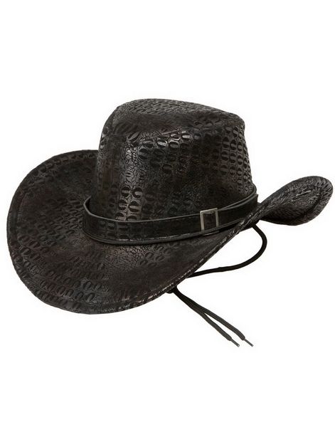 Cowboyhatt med Reptilmønster