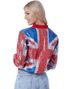 Union Jack - Sequin Bomber Jakke til Dame