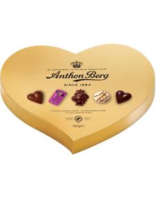 Anthon Berg Gold Hjerteformet Konfekteske 155 gram