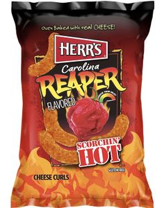 Herr's Carolina Reaper Ostepop (USA - supersterk)