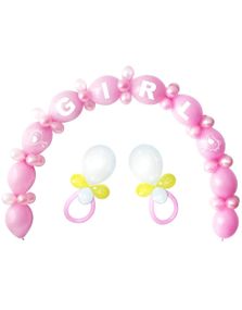 Girl - Lys Rosa Ballong Buesett