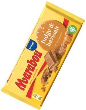 DATOVARE - Marabou Fudge og Havsalt Melkesjokolade 160 gram