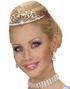 Yndig Prinsesse Tiara m/Glitrende Stener - Sølvfarget