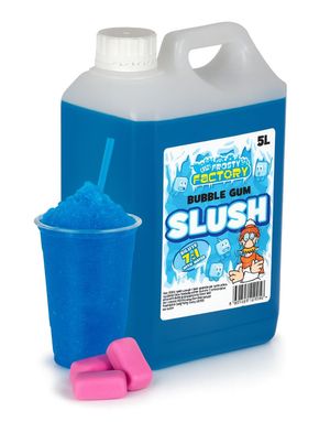 Blue Bubblegum Slush-Konsentrat - 40 liter Ferdig Slush - Crazy Factory