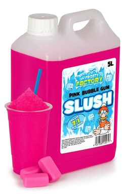 Pink Bubblegum Slush-Konsentrat - 40 liter Ferdig Slush - Crazy Factory