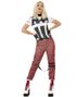 Punk Rocker Kostyme til Dame 2 Deler - Strl S