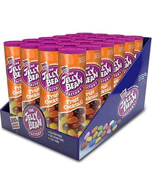 24 stk Jelly Bean med 18 Fruktsmaker (USA Import) - Hel Eske 2160 gram