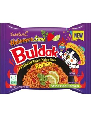 Samyang Buldak Habanero Lime Hot Chicken Flavor Ramen 130 gram