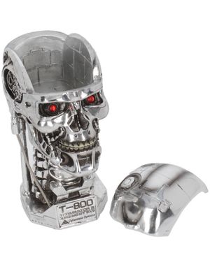Terminator 2 Hodeskalle med Oppbevaring 21 cm
