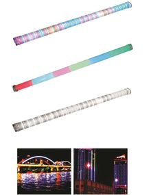 1 Meter LED Utendørs Lyskinne/Rail med RGB Lys