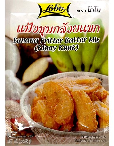 Lobo Banana Fritter Batter Mix 85 g (Thailand)