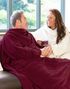 Snug Rug Deluxe Fleece Pledd i Kremhvit 152x214 cm