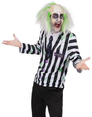 Beetlejuice Lisensiert Kostymetopp