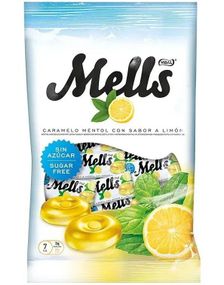 0,9 kg Stor Pose med Vidal Mells Menthol og Sitron Sukkertøy - 300 stk