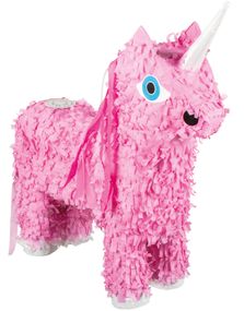 Rosa Enhjørning Pinata 47x39 cm