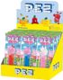 12 stk Peppa Gris Pez-Holdere med 2 stk Pez Pakker - Hel Eske