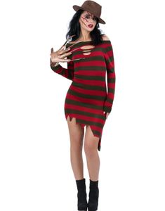 A Nightmare on Elm Street - Freddy Krueger Kostymekjole til Dame