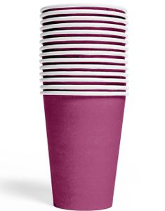 14 stk Lilla Pappkrus 210 ml