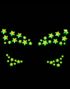 Glow In The Dark - Stjerne Ansiktsstener / Smykker