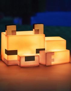 Lisensiert Minecraft Baby Fox Lampe 