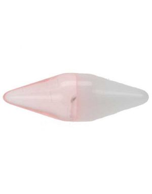 Spiss Pille Rosa - 5x15 mm Akrylkule til 1,6 mm stang