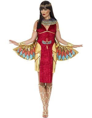 Egyptisk Gudinne - Kostyme til Dame