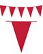 10 Meter Banner med Røde Vimpel Flagg
