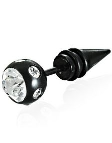 Bling Ball with Spike - Fake Piercing