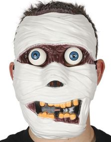 Mumiemaske med Bevegelige Øyne