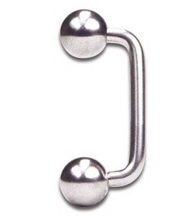 Staples barbell piercing i Titan 90 Grader 1,6 x 12 mm
