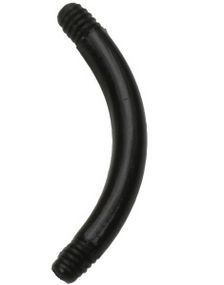 Banan Svart Bioplast Stang til 1,2 mm Kule