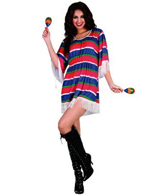 Mexican Girl Kostyme