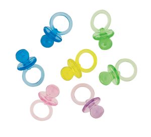18 stk Små Smokker Assorterte Farger 2,5 cm