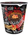 Daebak Ghost Pepper Spicy Chicken Flavour Dry Black Noodles 79 gram (Korea)
