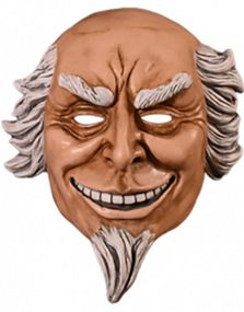 Uncle Sam - The Purge Lisensiert Maske i Plast