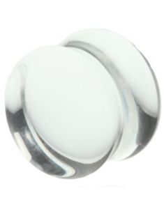 Gjennomsiktig Pyrex Piercing Plugg