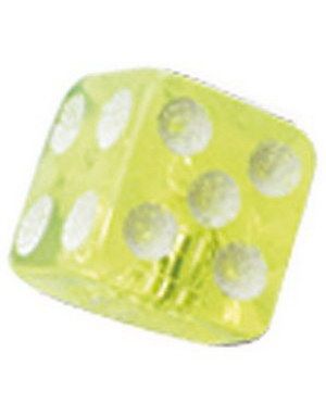 Lucky Strike Green - 3 mm Akrylkule til 1,2 mm stang