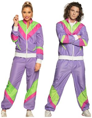 Parkostyme - Lilla 80-talls Grilldress med Lommer