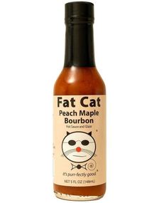 Fat Cat - Peach Maple Bourbon - Hot Saucce and Glaze 148 ml (USA)