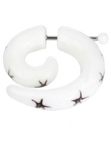 Black Star Fake Piercing